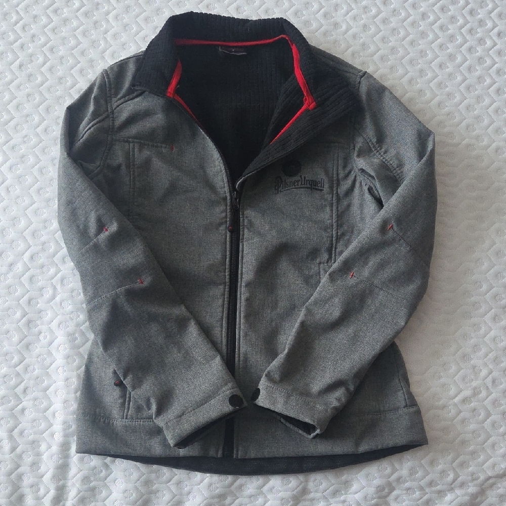 Pilsner Urquell Signature Zip-Up Jacket with Red Accents